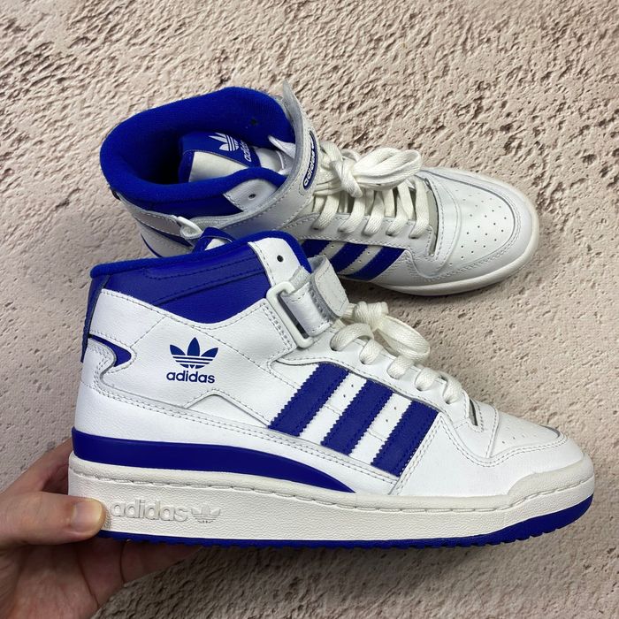 fy4976 нові adidas forum mid originals кросівки high top осінь шкіра