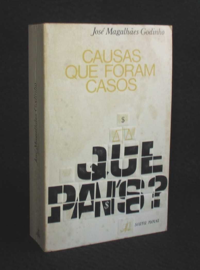 Livro Causas que foram Casos José Magalhães Godinho