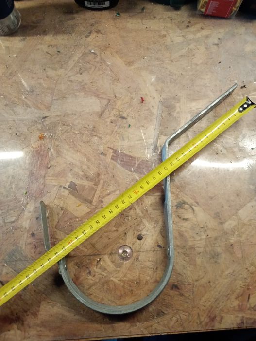 Stalowy uchwyt rynny 20szt nowe