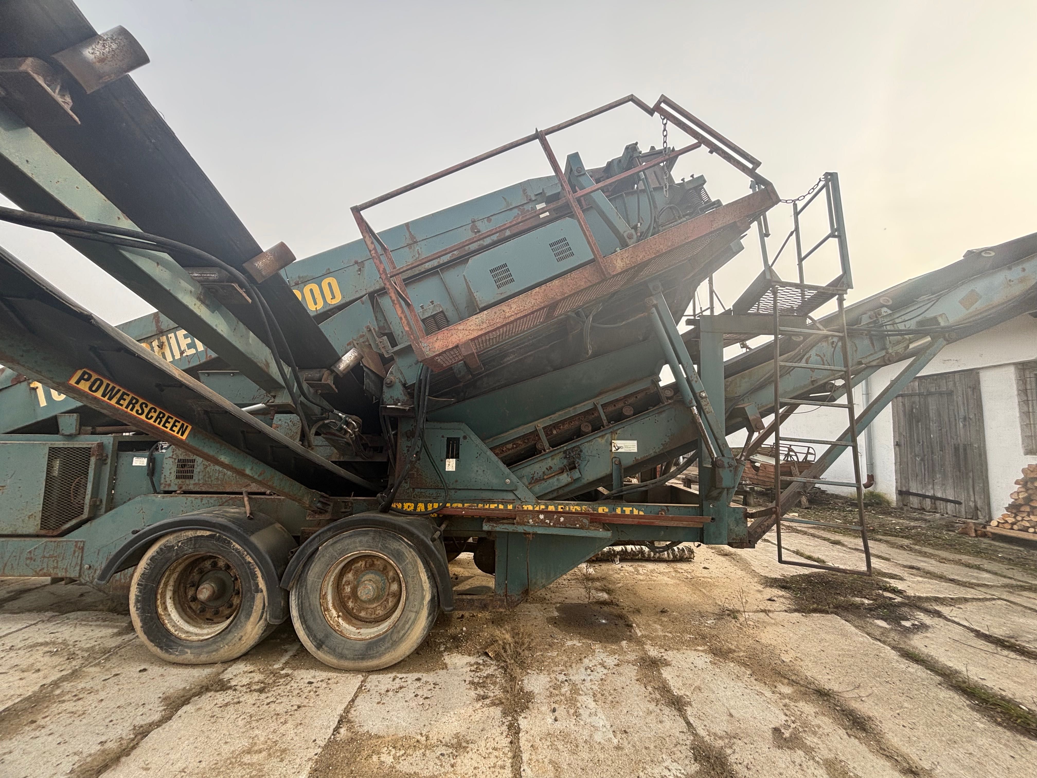 Powerscreen Chieftain 1200 Przesiewacz 2004 Żwirownia, kruszywo