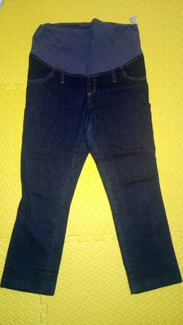 Jeansy ciążowe z pasem elastycznym Branco XXL