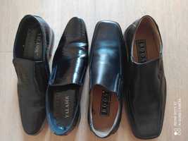 Новые черные мужские  туфли  натуральной кожи  размер 42-43
