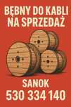 Sprzedam bębny kablowe–różne rozmiary–tylko odbiór osobisty (Sanok)