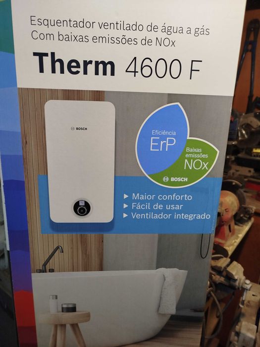 esquentador novo com montagem bosch ventilado