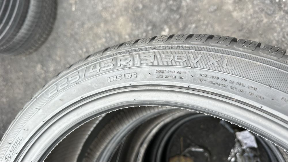225/45/19 Nokian WR A3  | НОВЫЕ | зимние шины | Finland