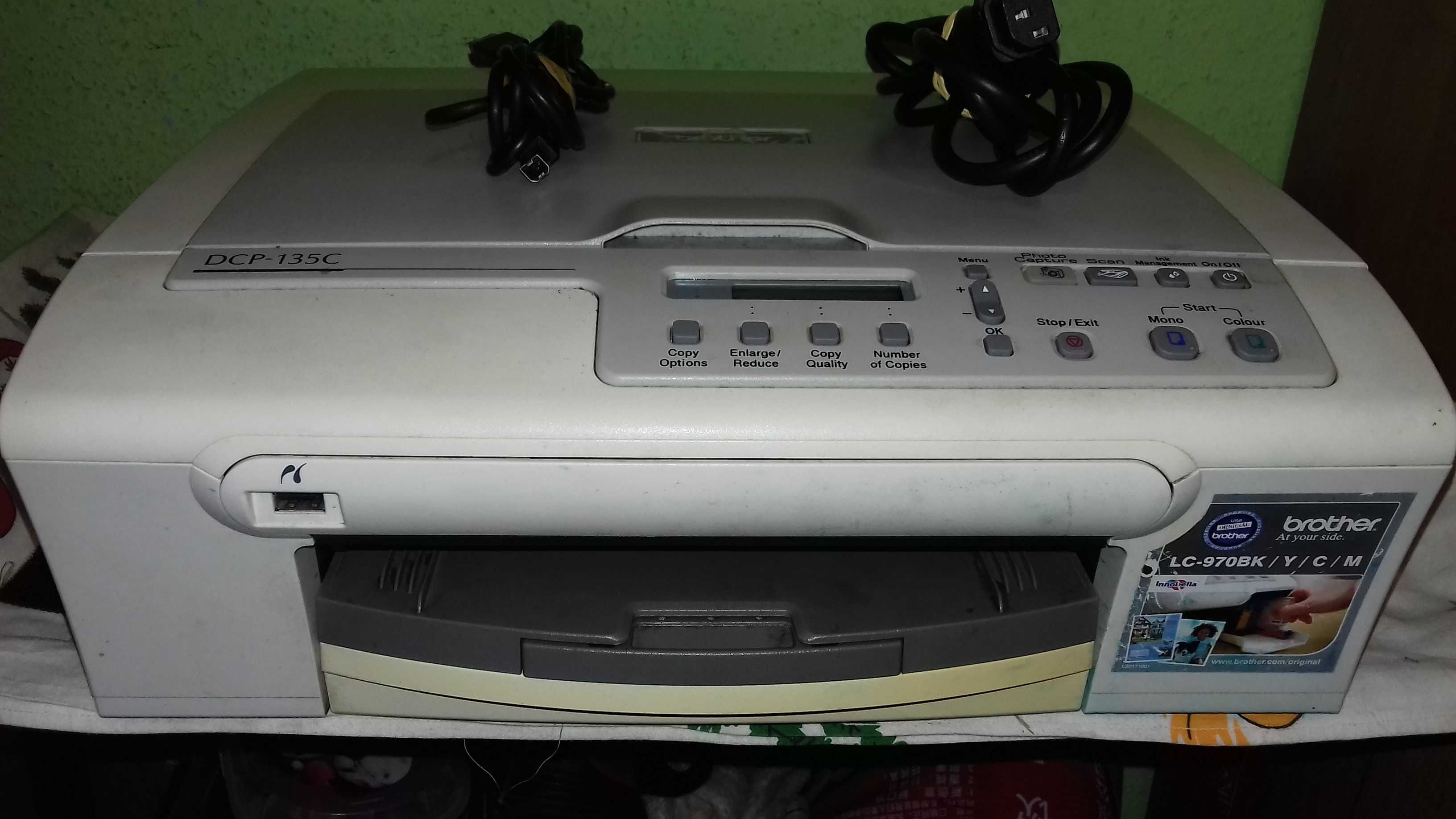Drukarka BROTHER DCP - 135 C  tusze kolor