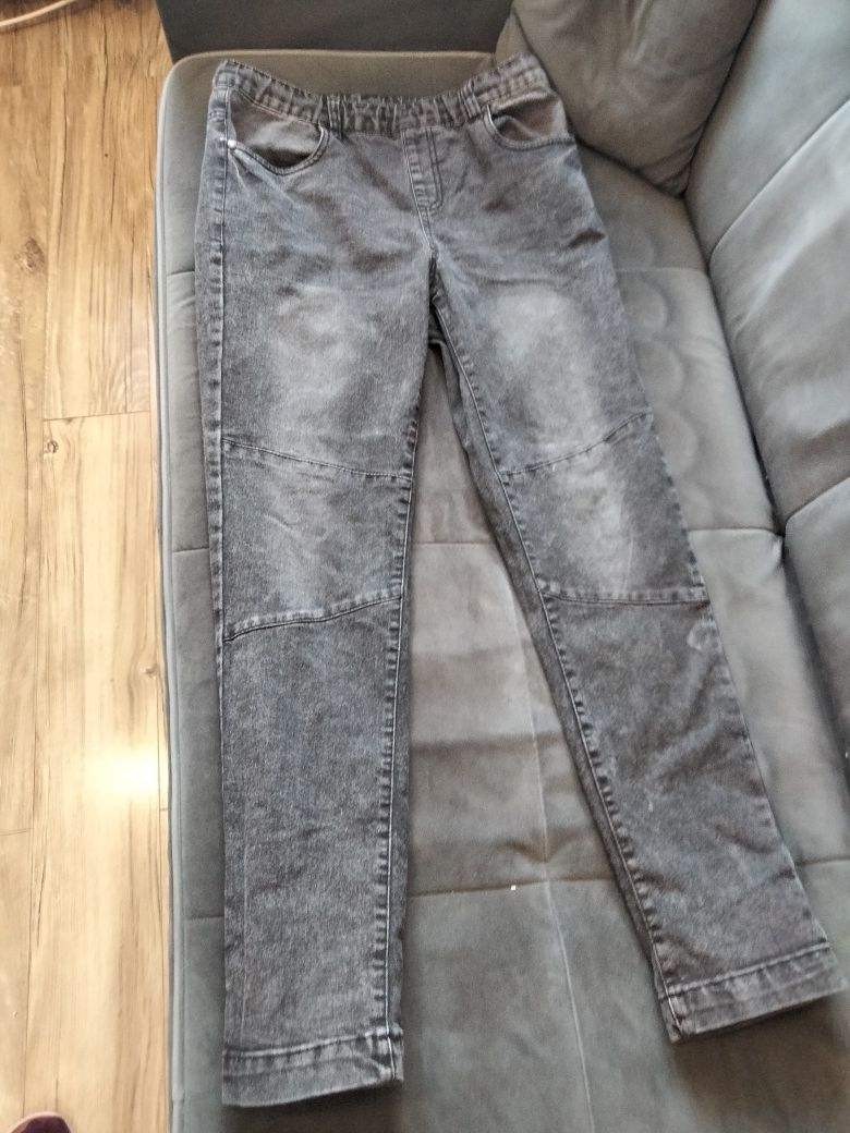 Spodnie jeans sztruks