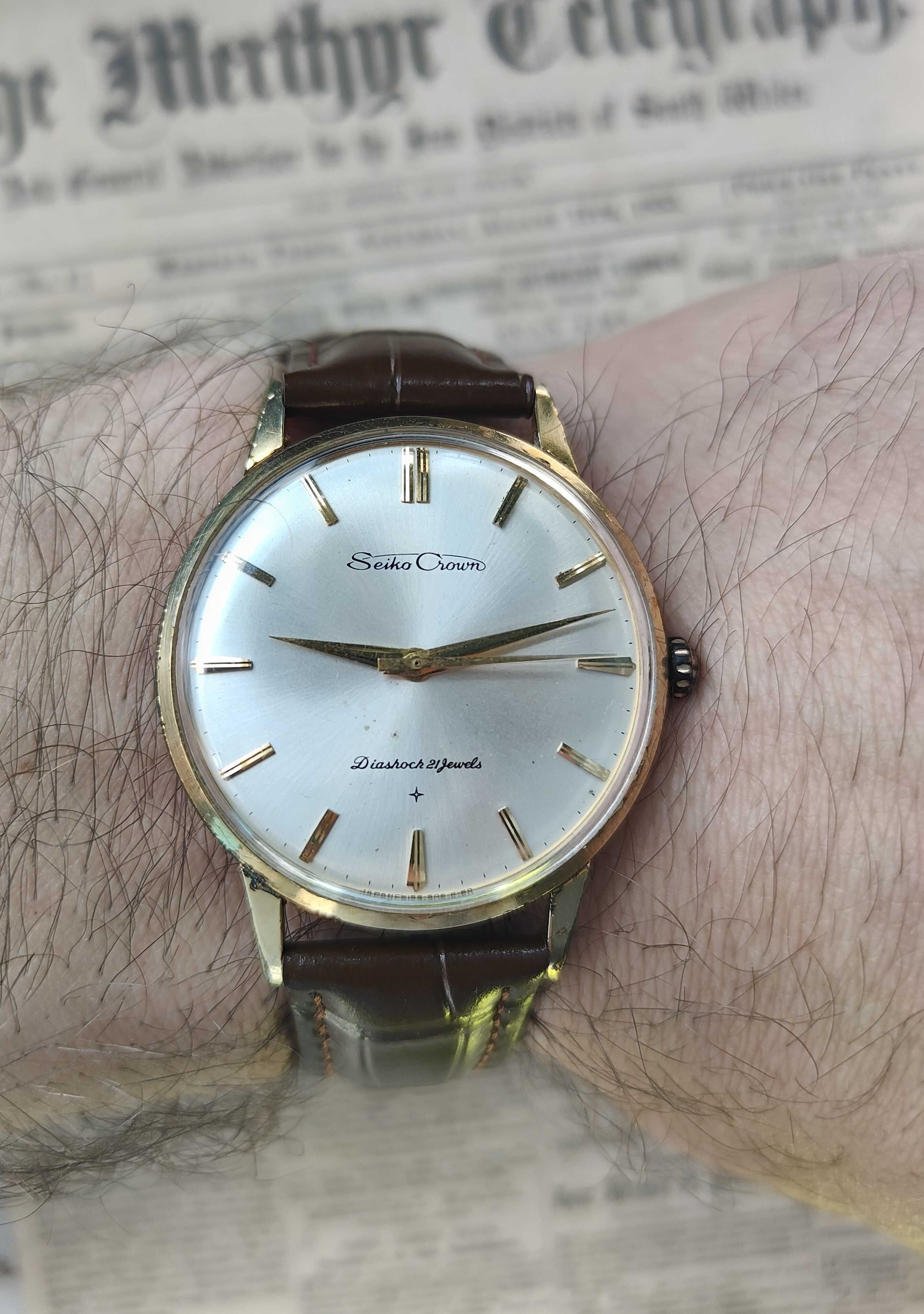 Seiko Crown 560 60r Zegarek nakręcany