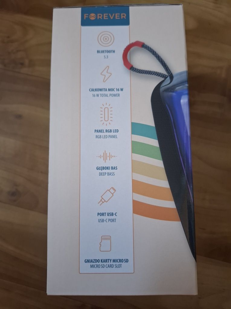 Głośnik bluetooth forever