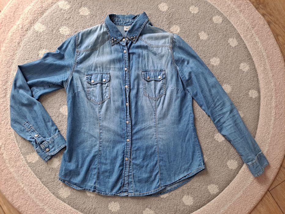 Koszula damska jeansowa 42 xl