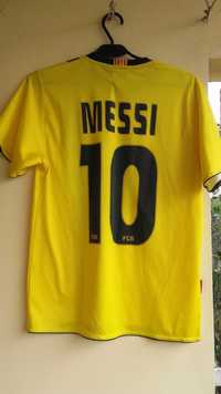 Koszulka FCB Messi roz. S Żółta