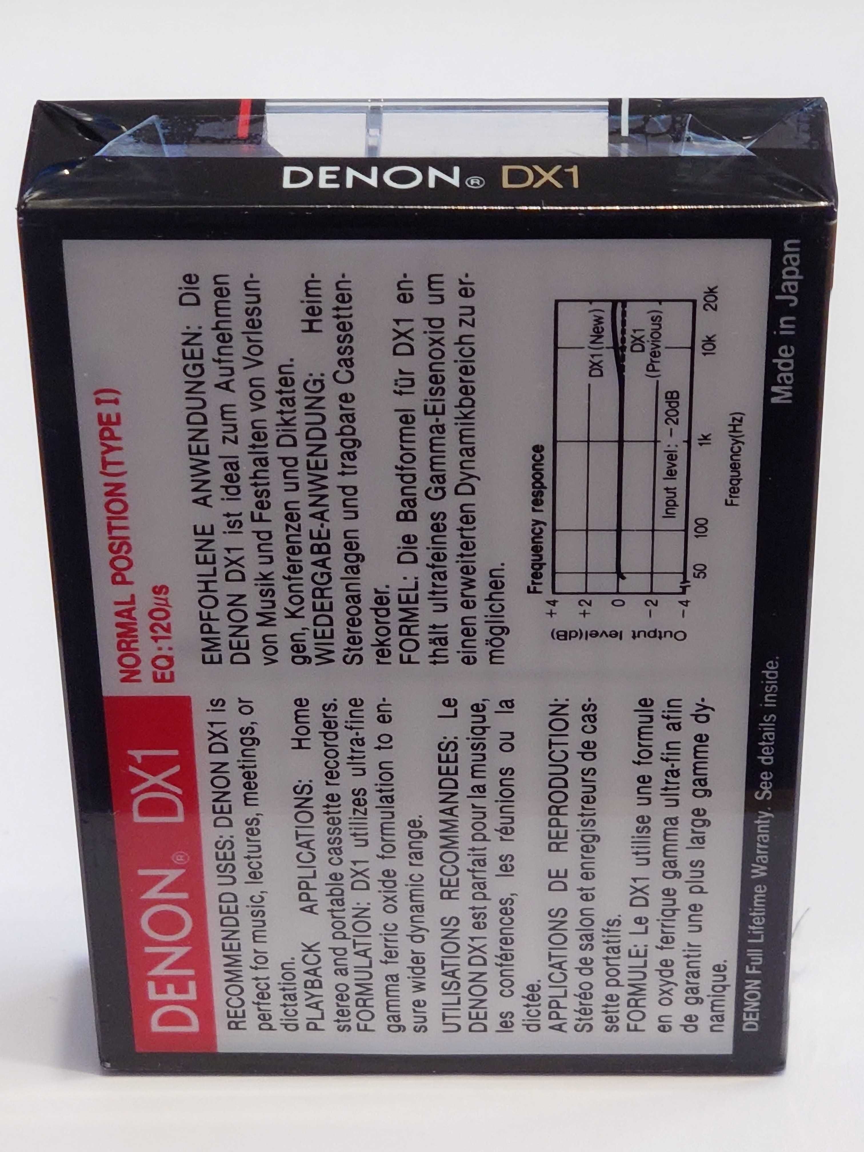 Denon DX1 60 model na lata 1990/1991 rynek Amerykański
