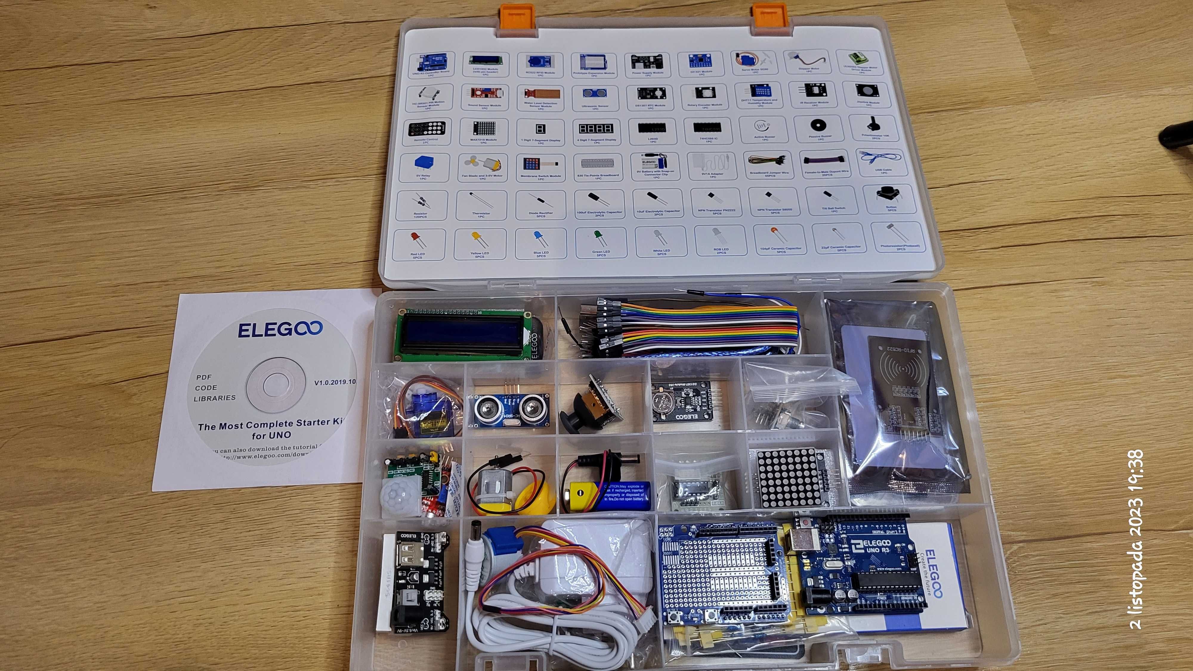ELEGOO UNO R3 Project Arduino