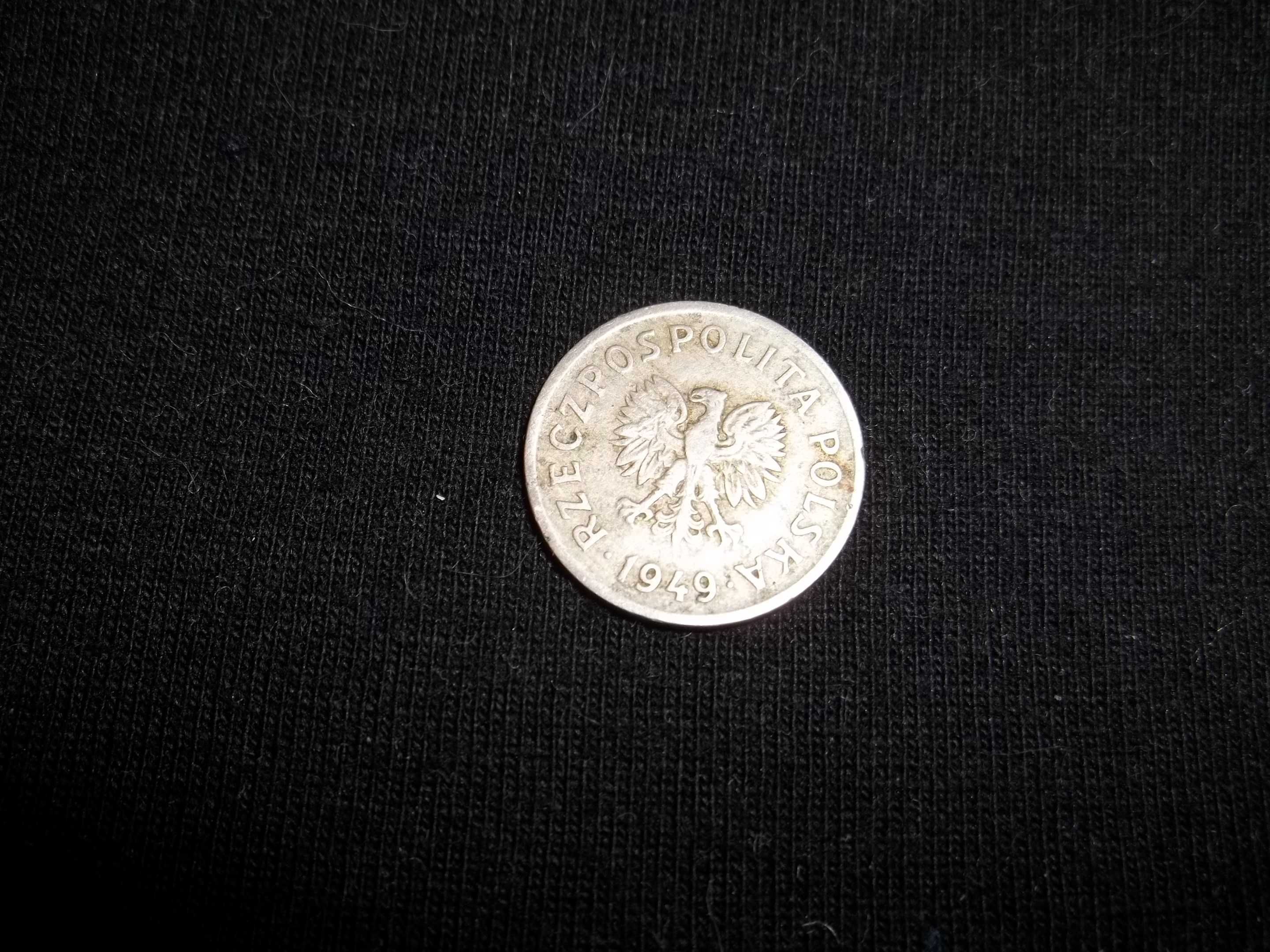 Moneta 10 groszy z 1949r.Monety,numizmatyka.