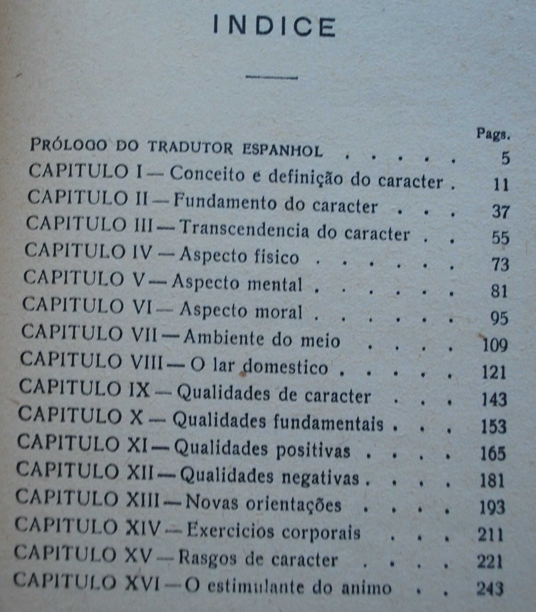 Formação do Caracter de O. S. Marden - 1ª Edição Ano 1927