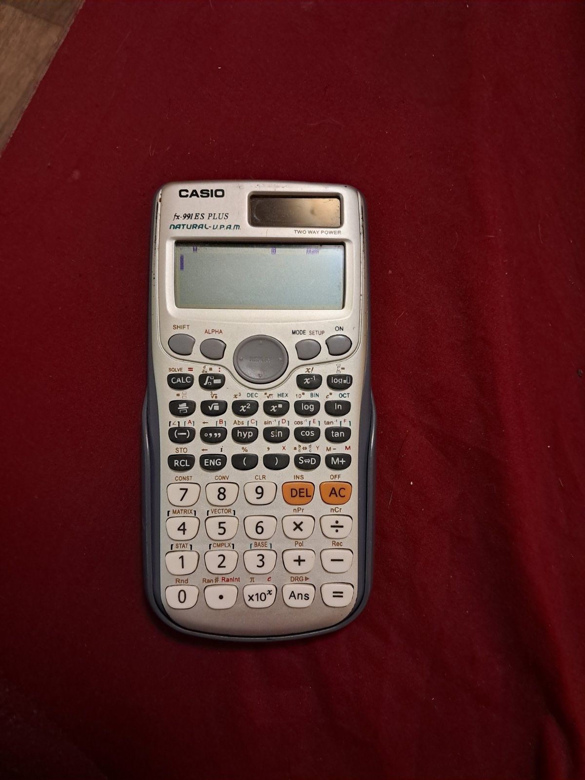 Калькулятор инженерный,научный Сasio fx-991 ES.