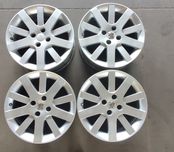 17" 7J 4x108 komplet felg aluminiowych Peugot 207