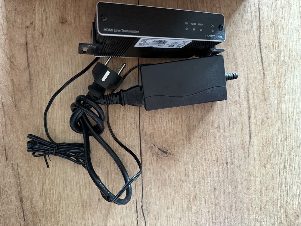 Kramer Electronics TP-583T/TP-583R Transmiter z zasilaczem x 4