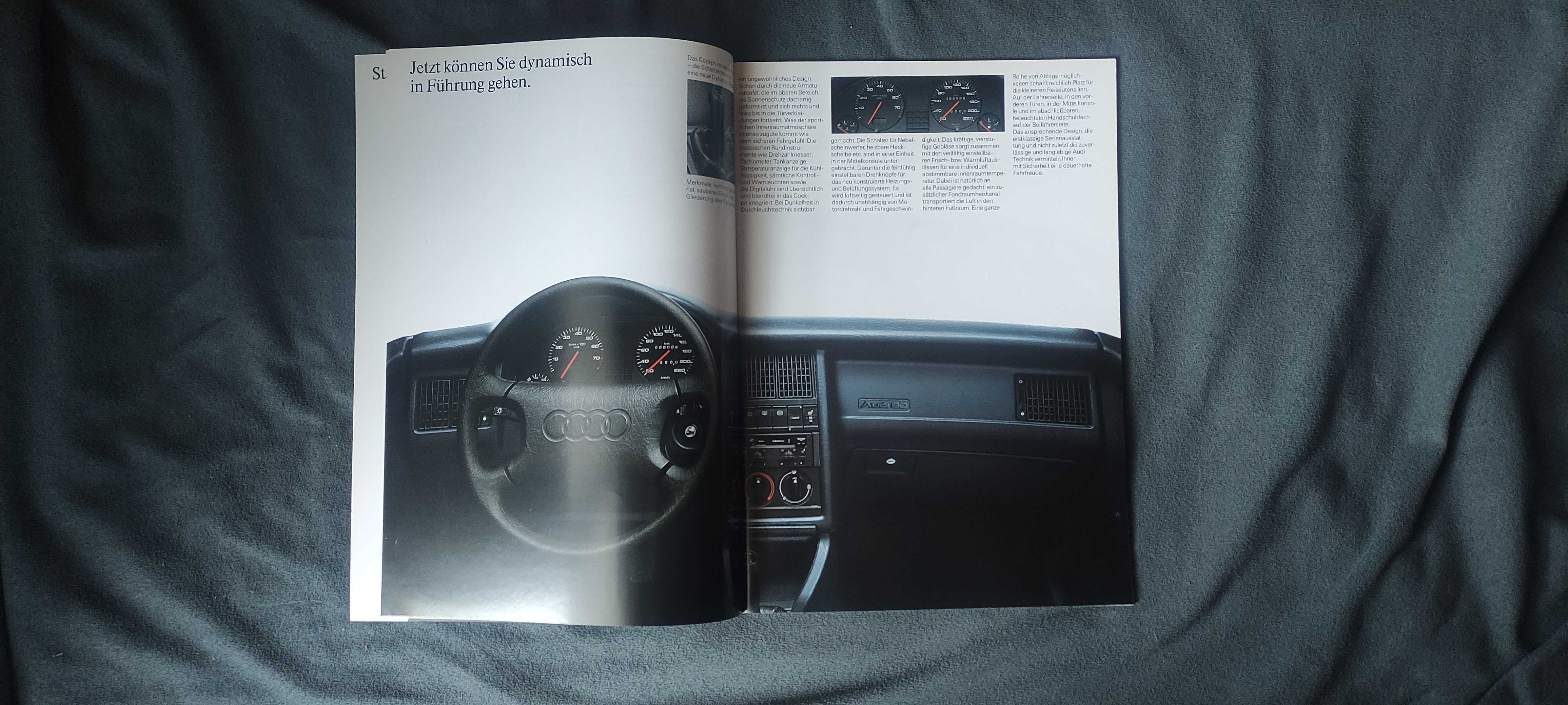 Prospekt Audi 90