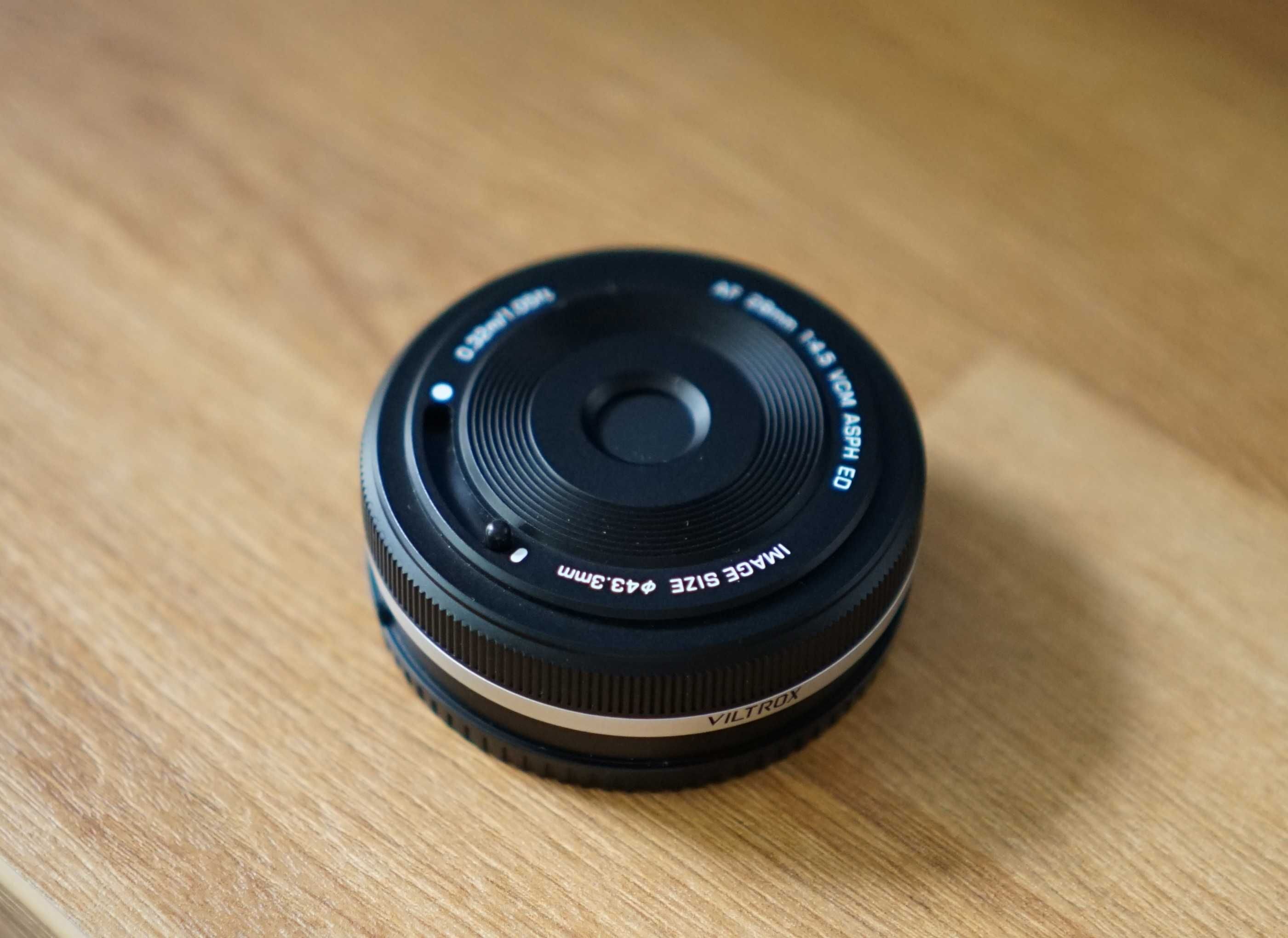 Viltrox Sony E 28mm f4.5 obiektyw stan idealny