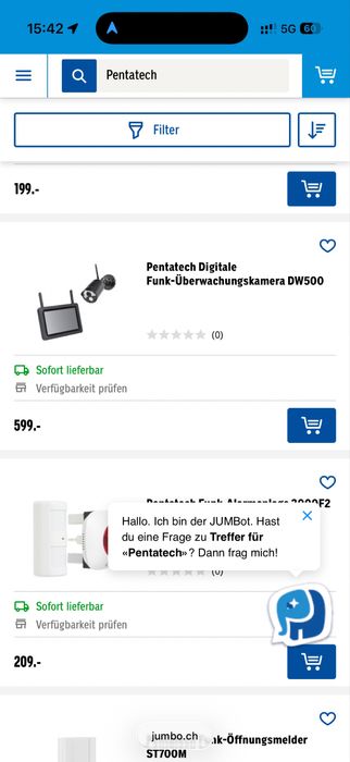 Kamera wraz z Monitorem Pentatech Full Hd+radiowy system alarmowy