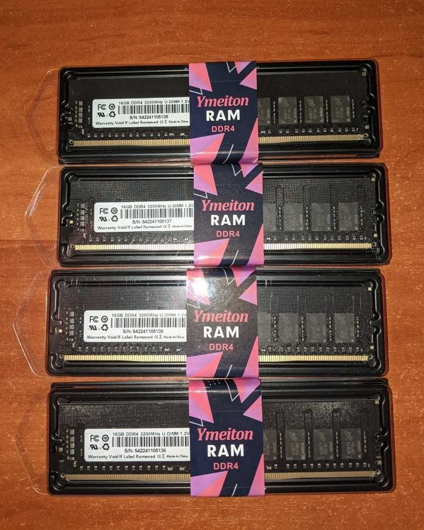 Нова оперативна пам'ять DDR4 16 Gb 3200Mhz, є кількість
