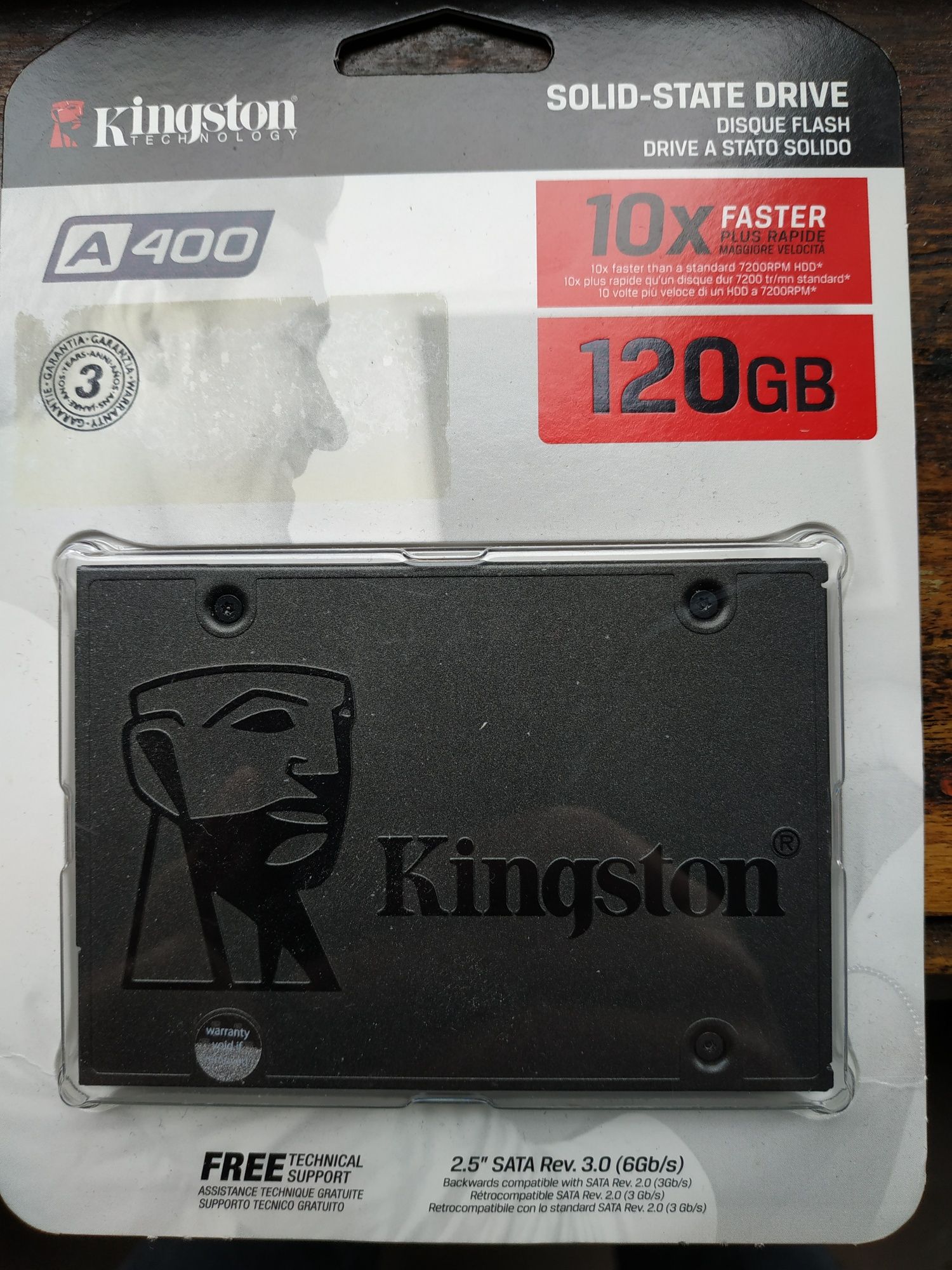 Disco kingston solid state drive