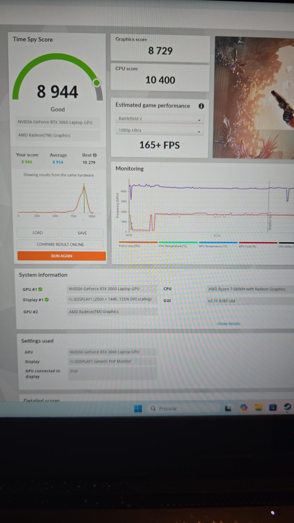 Asus strix G513 Ryzen 7