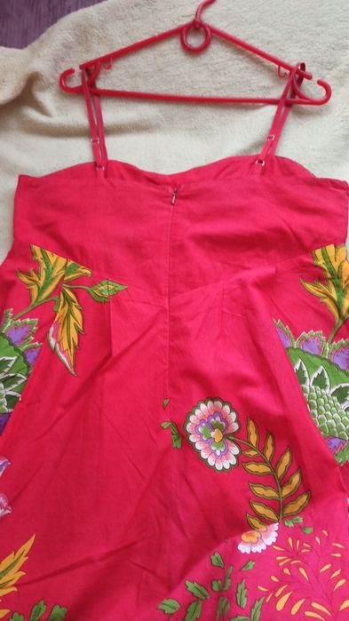 Платье летнее нарядное, индийский хлопок