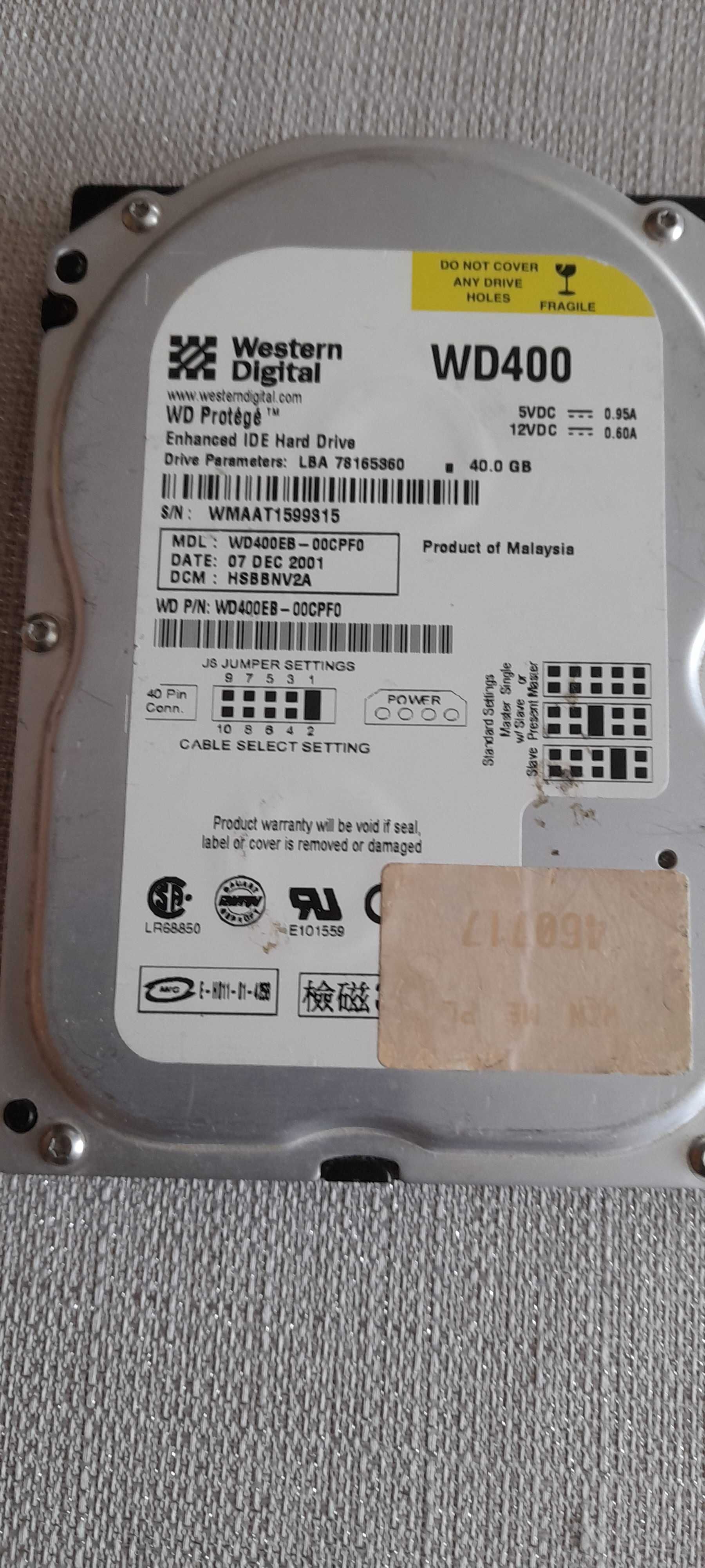 Dyski twarde HDD