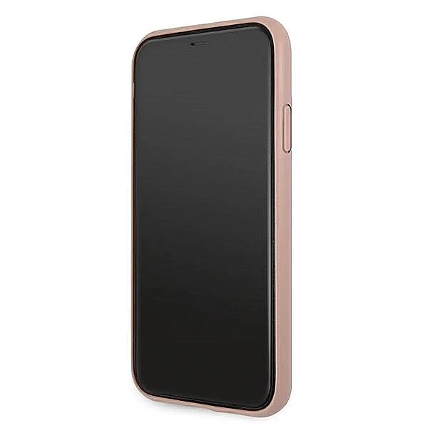 Etui Guess 4G Big Metal Logo na iPhone 11 / Xr - różowe