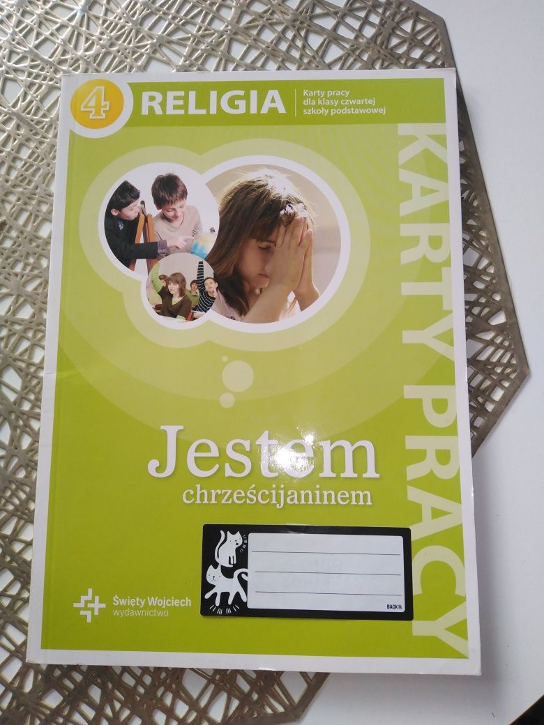 Religia klasa 4 karty pracy ćwiczenia jestem Chrześcijaninem