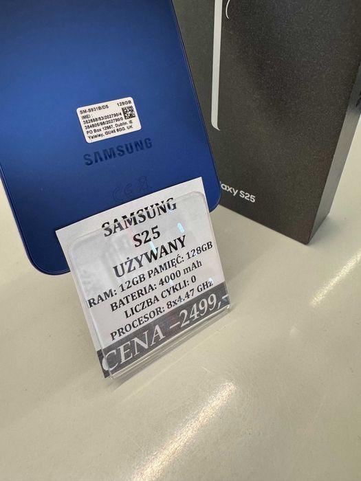 Samsung S25 12/128GB Topcase Vivo *Raty 0%