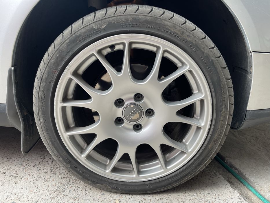 Диски Audi r18 5/112 8J с резиной