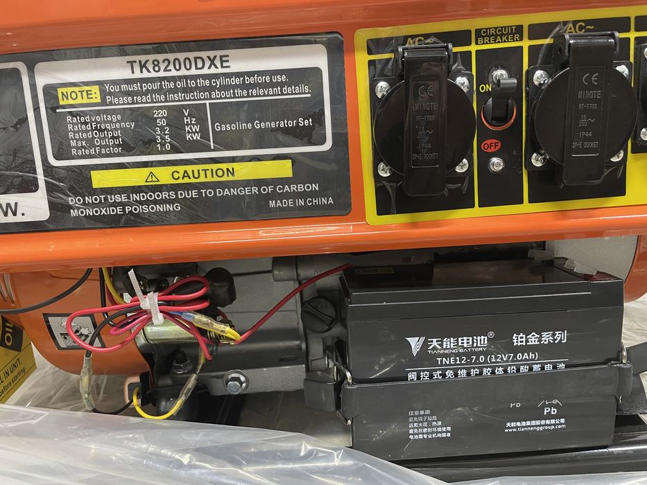 Бензиновий генератор Taaki 3.2 3.5 кВт