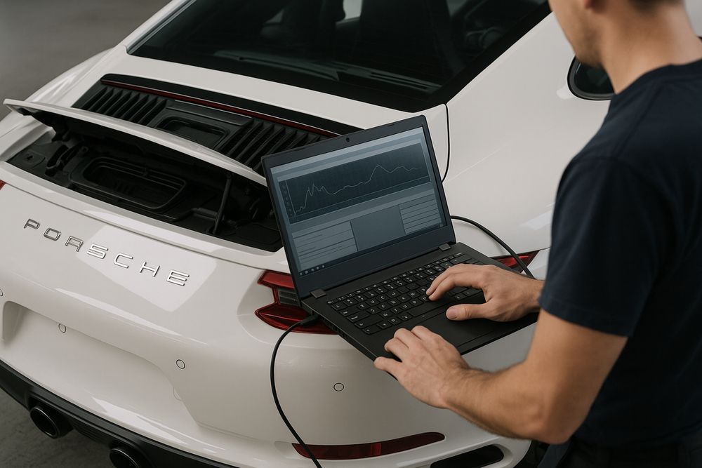 Porsche Diagnostyka komputerowa kodowanie adaptacja Porsche