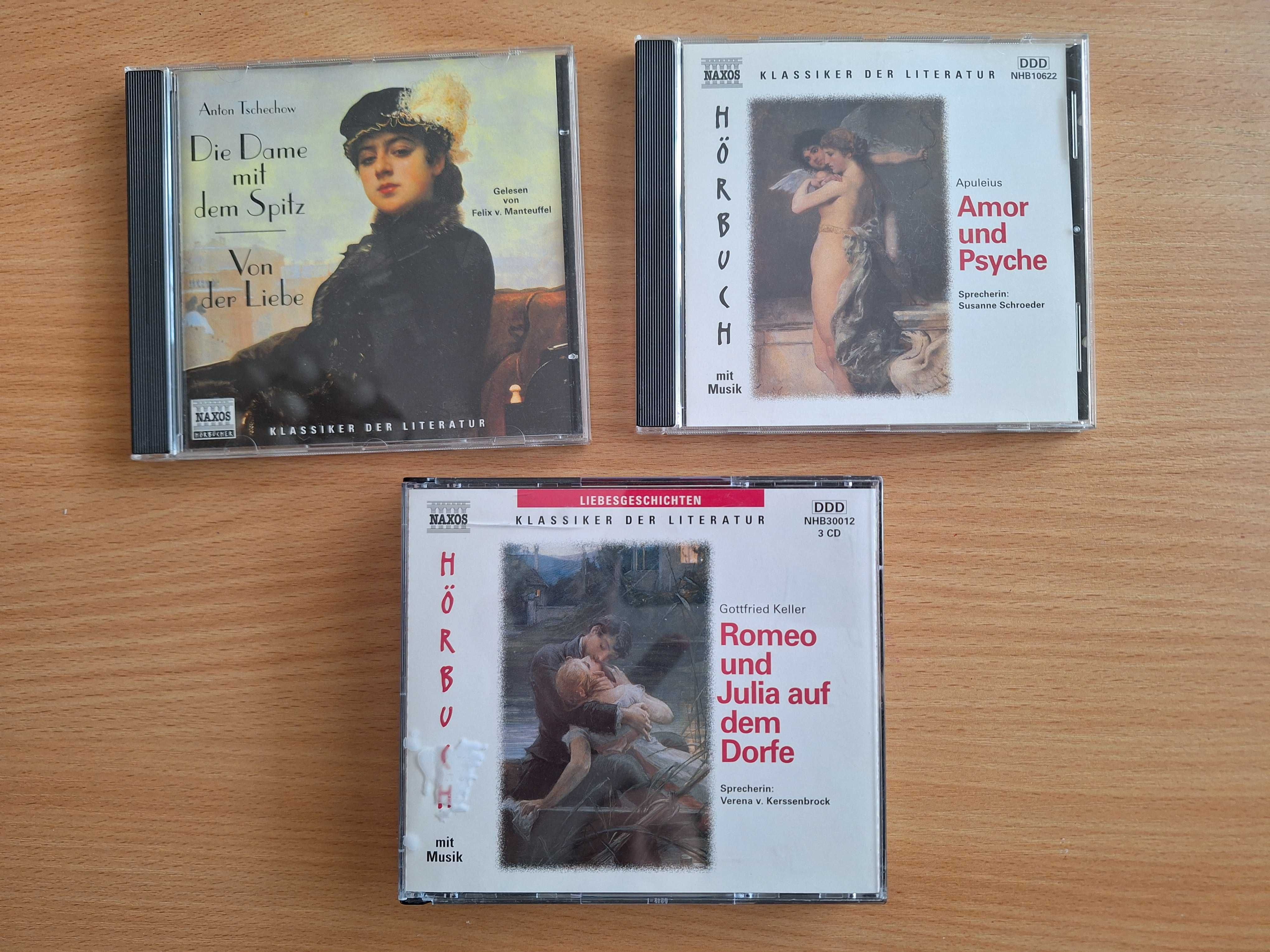 Audiobooki po niemiecku na CD
