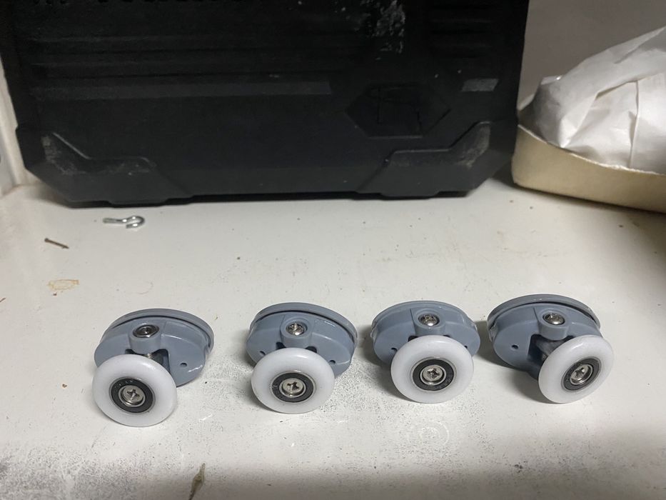 Corredicas porta chuveiro superior