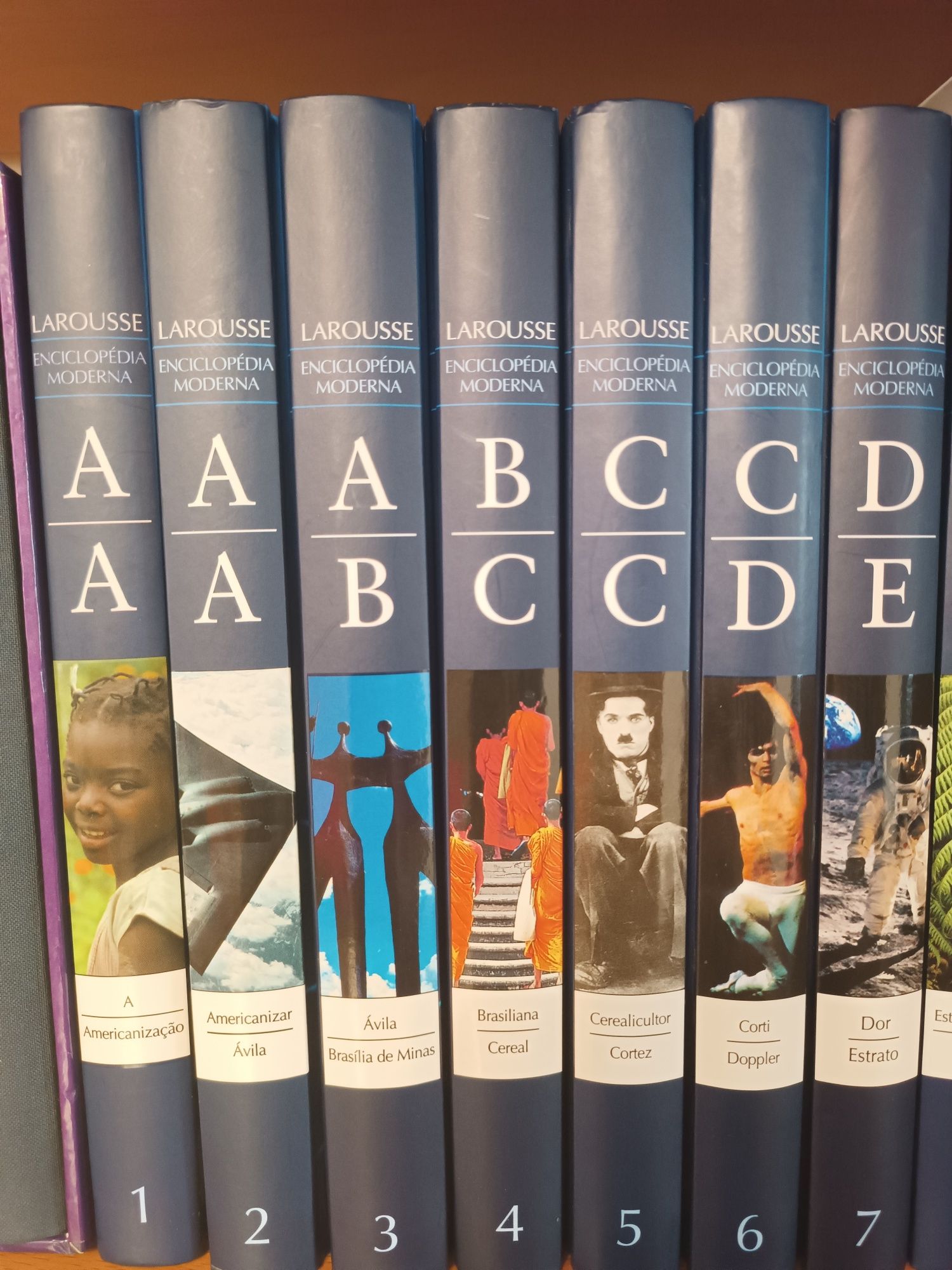 Coleção Larousse " Enciclopédia Moderna" completa