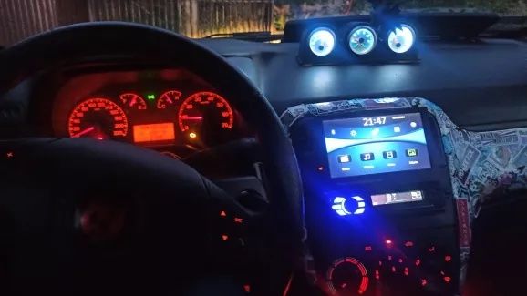 Auto Rádio 1 Din com Ecrã Rebatível (GPS-Mirror Link, Bluetooth, ect)