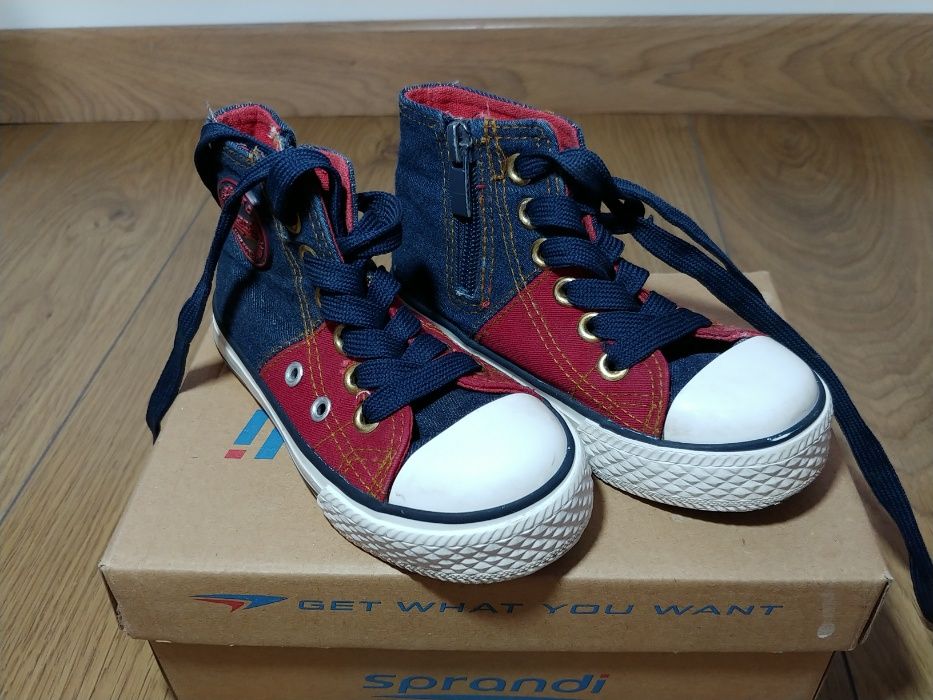 Buty dziecięce trampki wysokie roz. 26 Sprandi