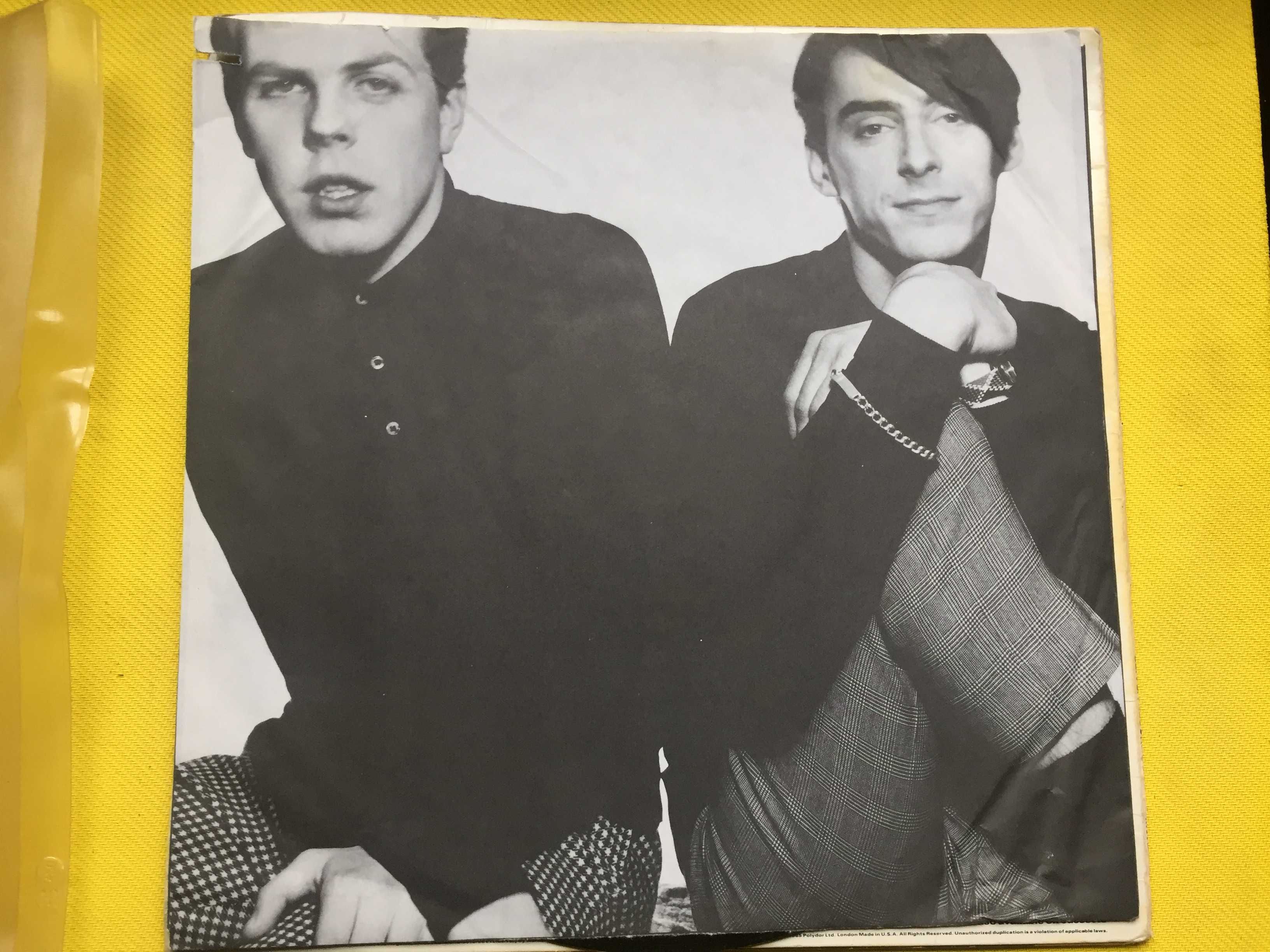 Фирменный виниловый диск группы "The style council".