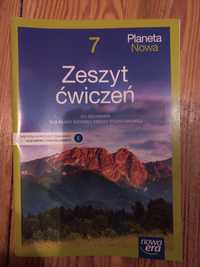 Zeszyt ćwiczeń do geografi klasa 7