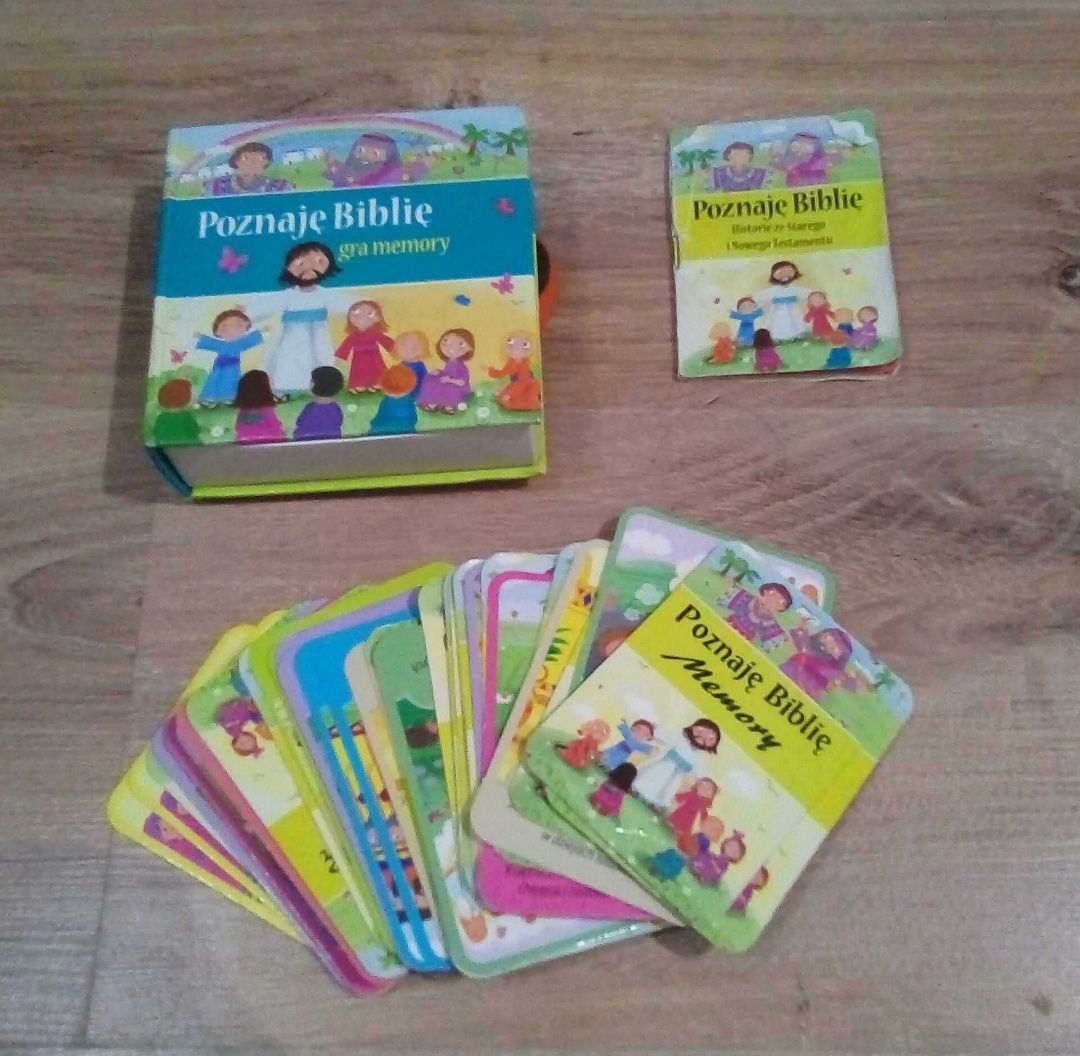 Gra Poznaję Biblię katolicka memory memo