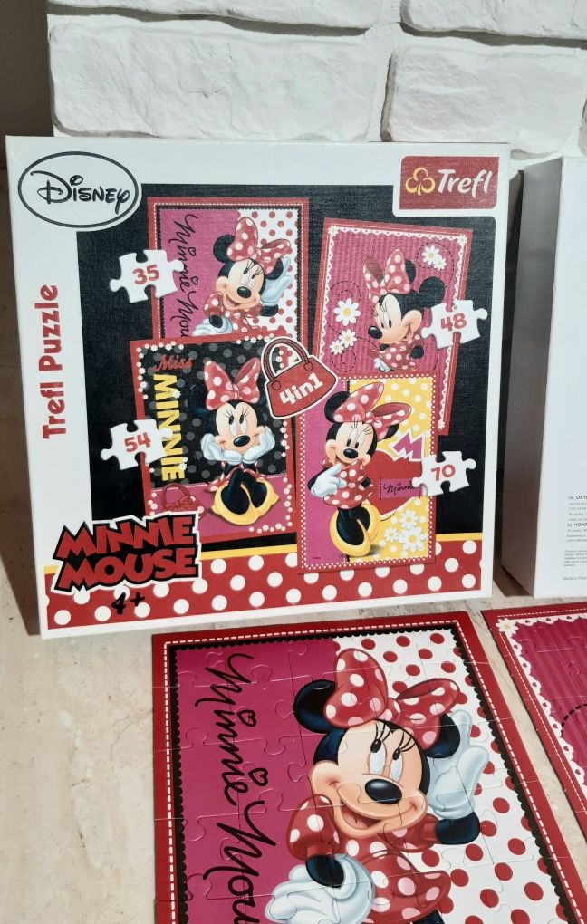 Puzzle Myszka Minnie Trefl 4in1