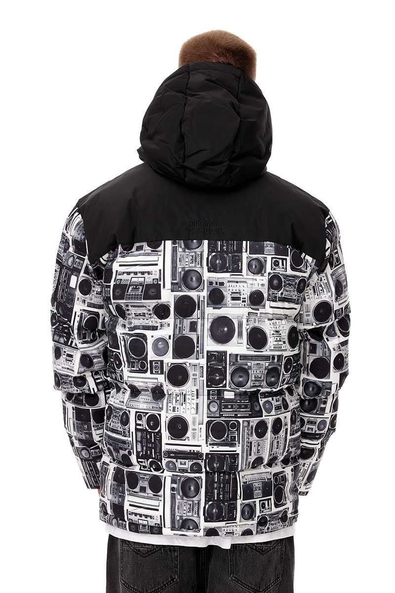 kurtka zimowa z metkami Mass Denim Mass DNM Jacket Empire Hoody M