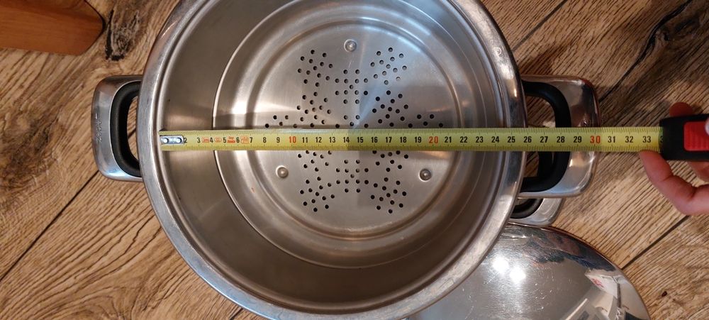 Patelnia i durszlak Zepter