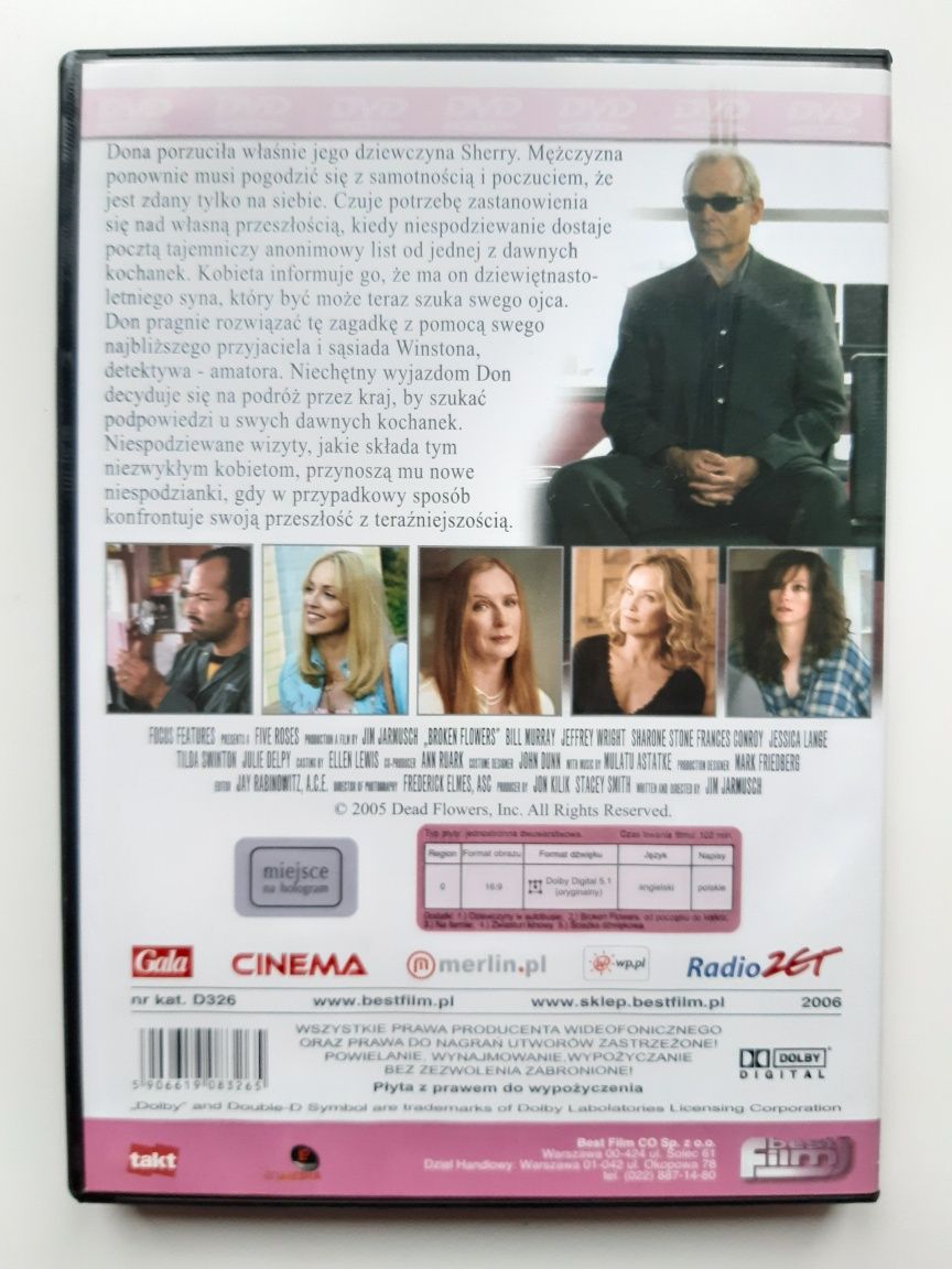 Broken flowers. Film na DVD