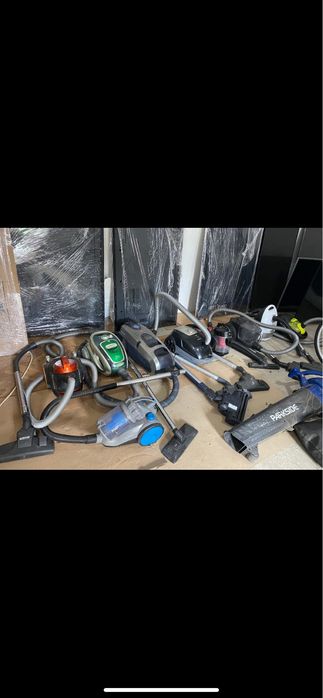 Пилосос порохотяг з Німеччини будівельний садовий з європи  колбовий