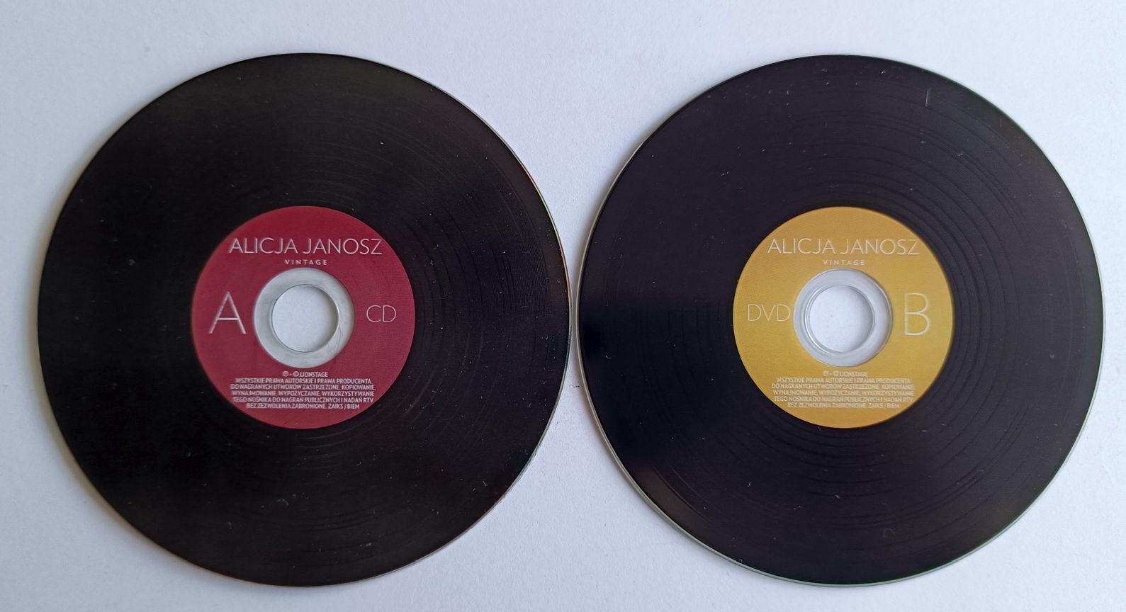 Alicja Janosz Vintage CD+DVD 2011r